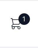 Header Cart Icon with Count