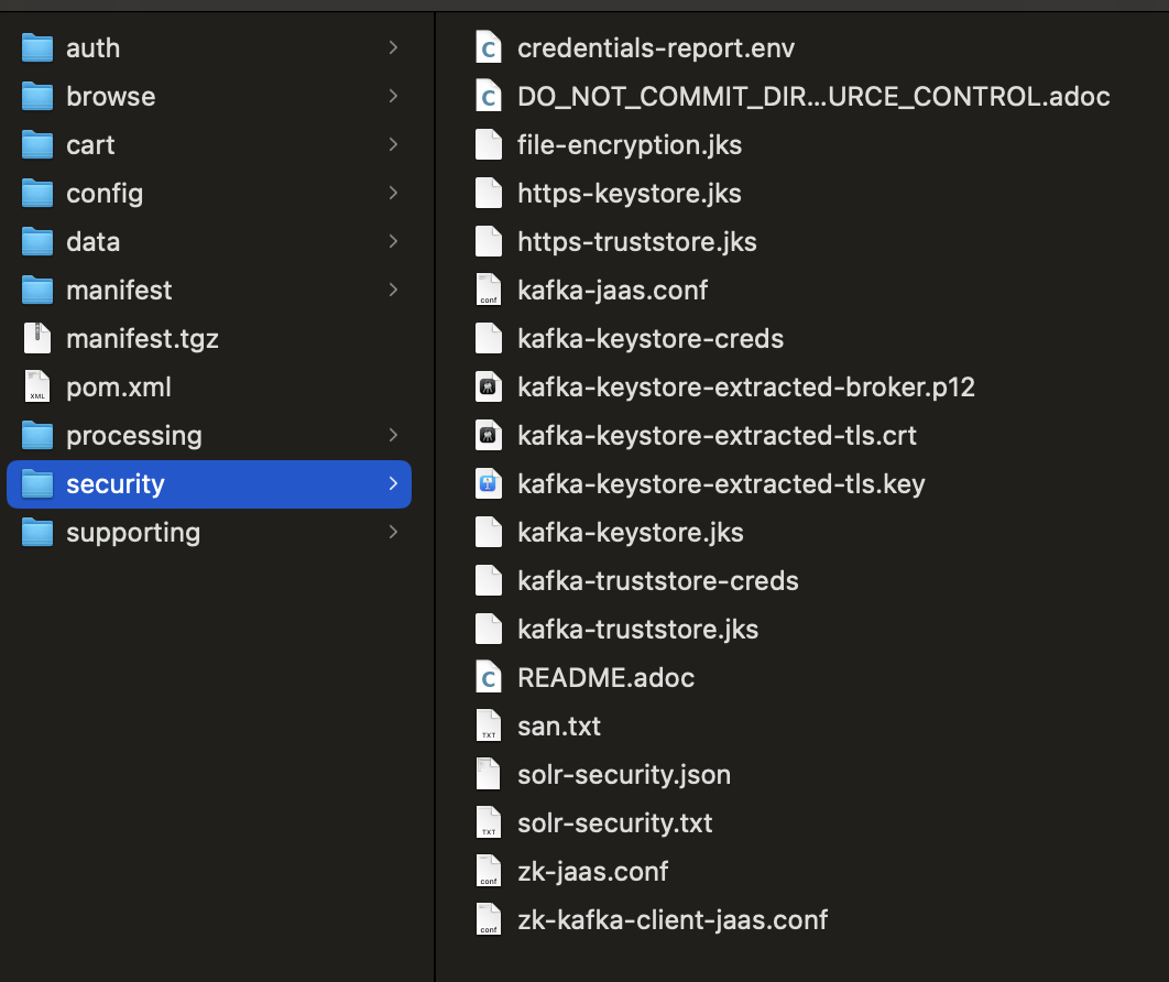 Kafka KRaft and Strimzi Security Artifacts
