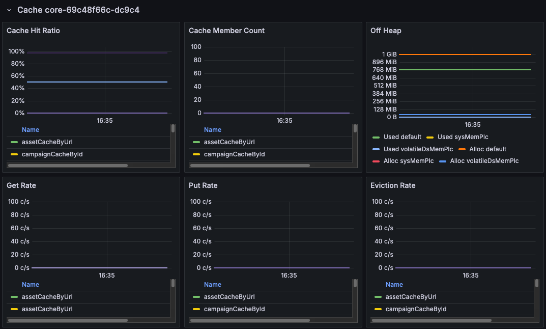 monitoring cache