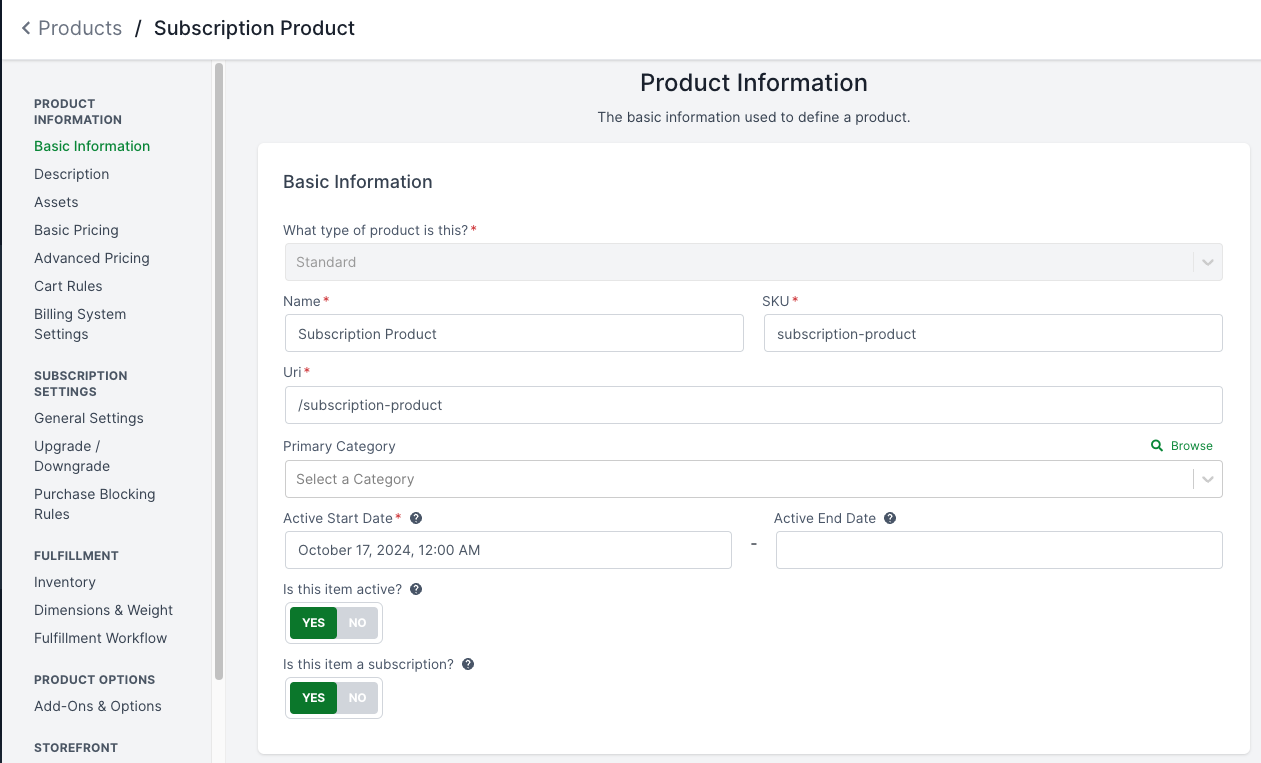 subscription isSubscription flag 2