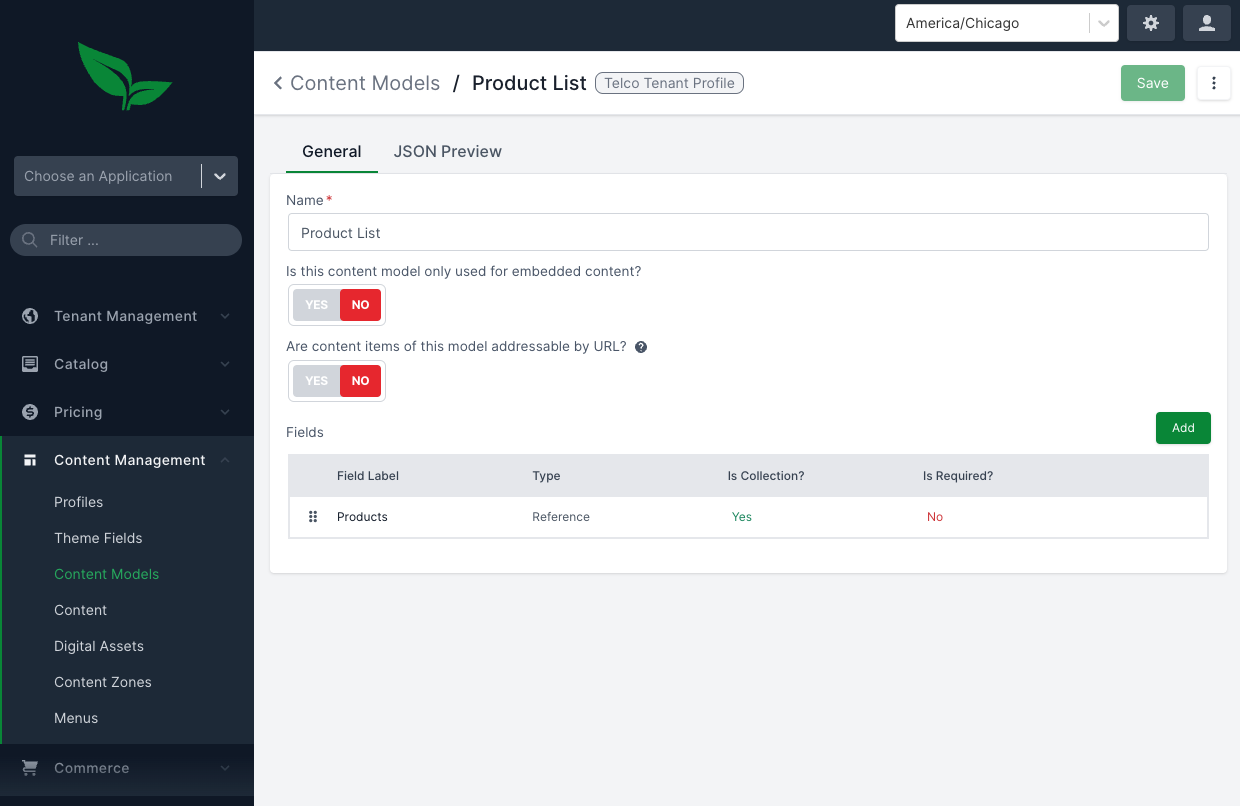 Recommendation Engine Example Flow - Content Service Product List